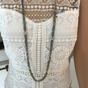 J.Crew long adjustable necklace. NWT